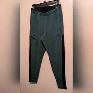 Nike Forest Green and Black Track Pants